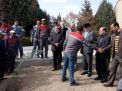 گزارش تصویری از آئیین درختکاری و تقدیر ازهمکاران فضای سبز دانشگاه